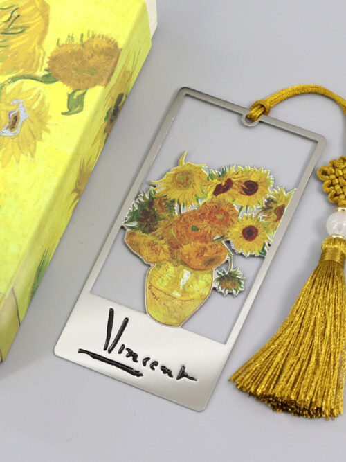 Sunflowers bookmark
