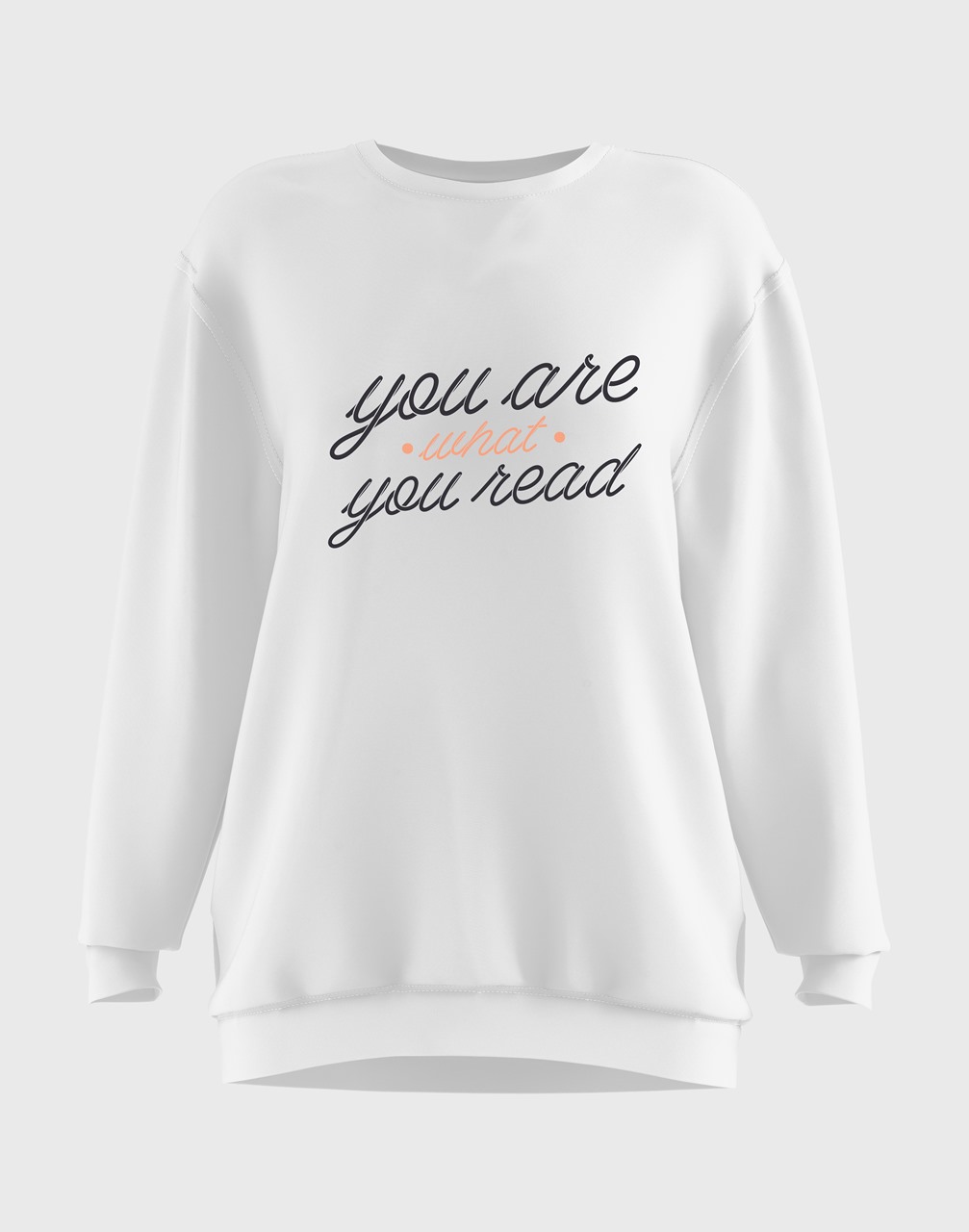 you are what you read bookish pullover sweater